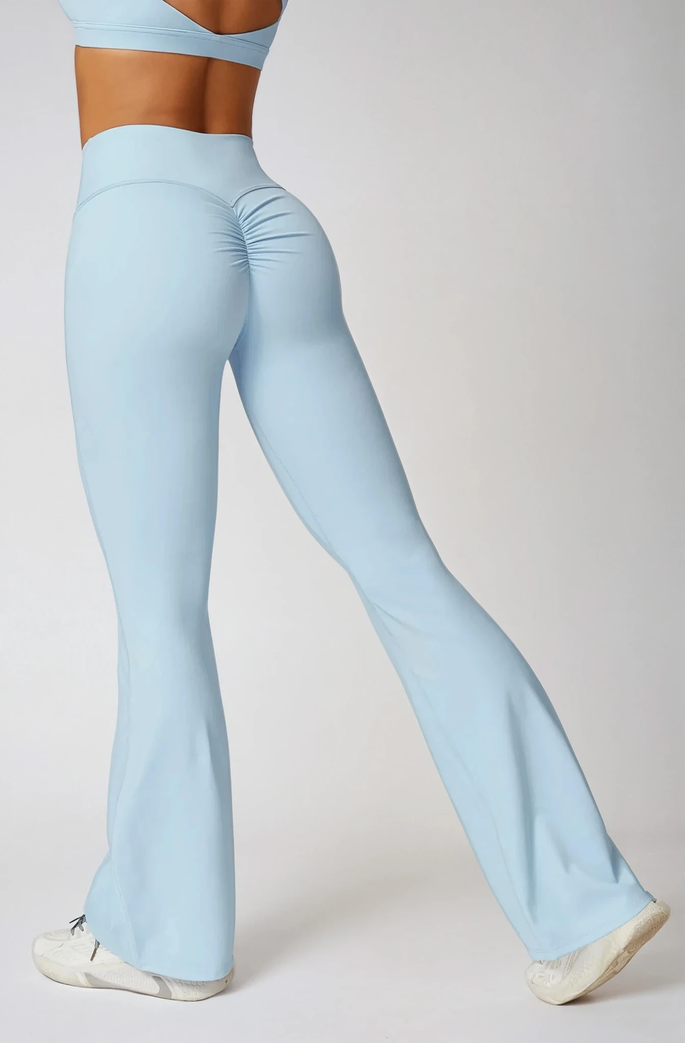 ALINÉ Flare Leggings Bleu Ciel
