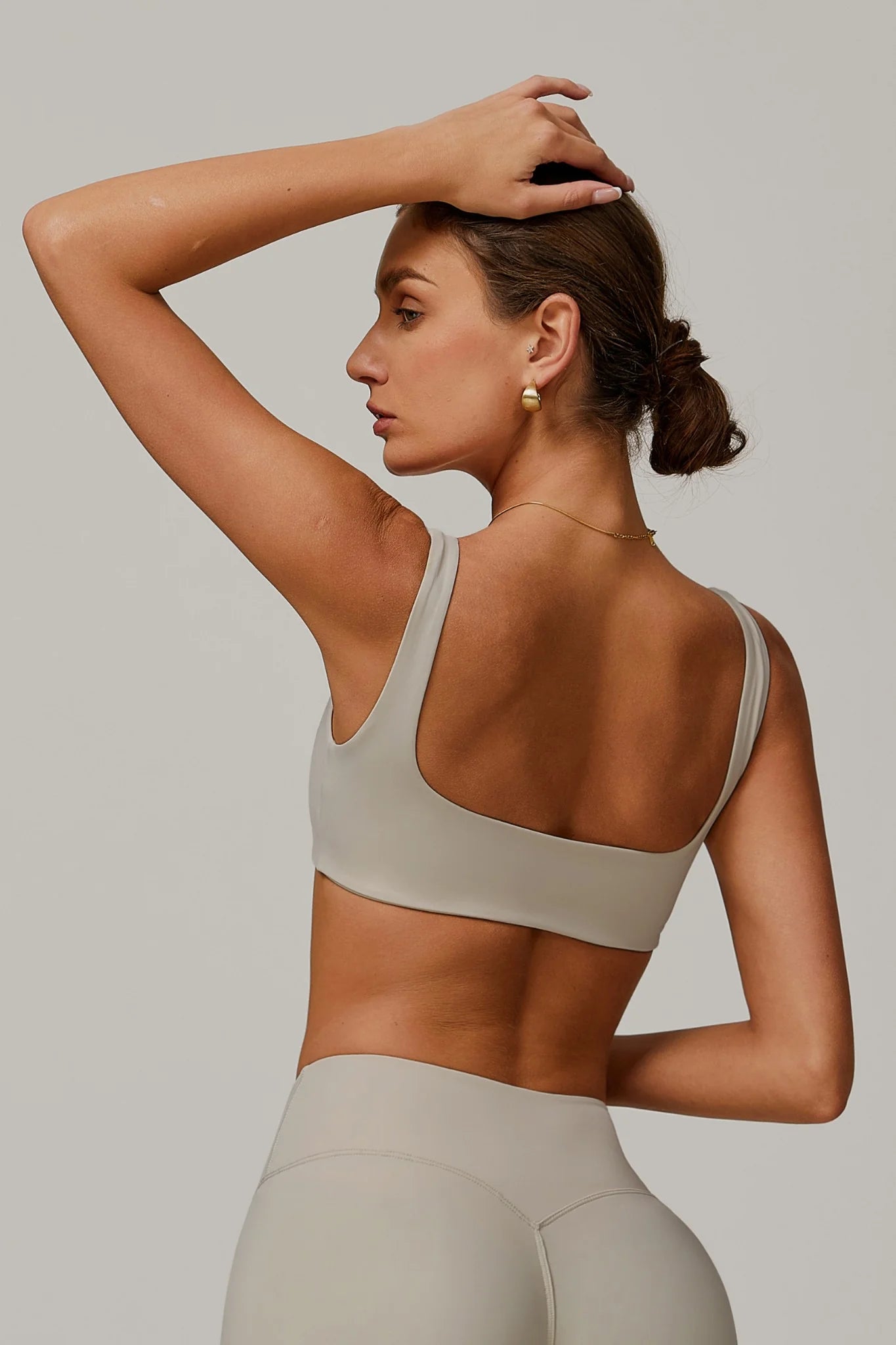 CÉLENE Sports Bra Linen Dune
