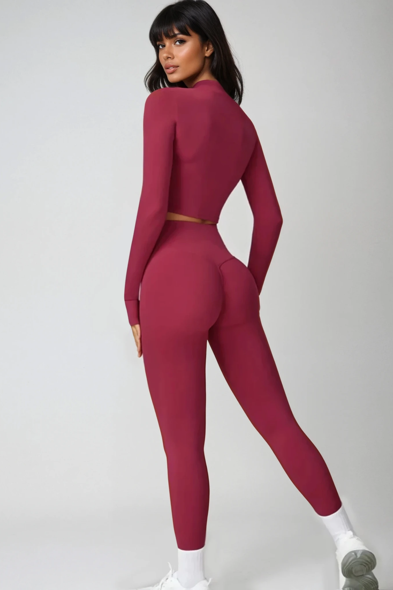 RUBIA Leggings Cerisé