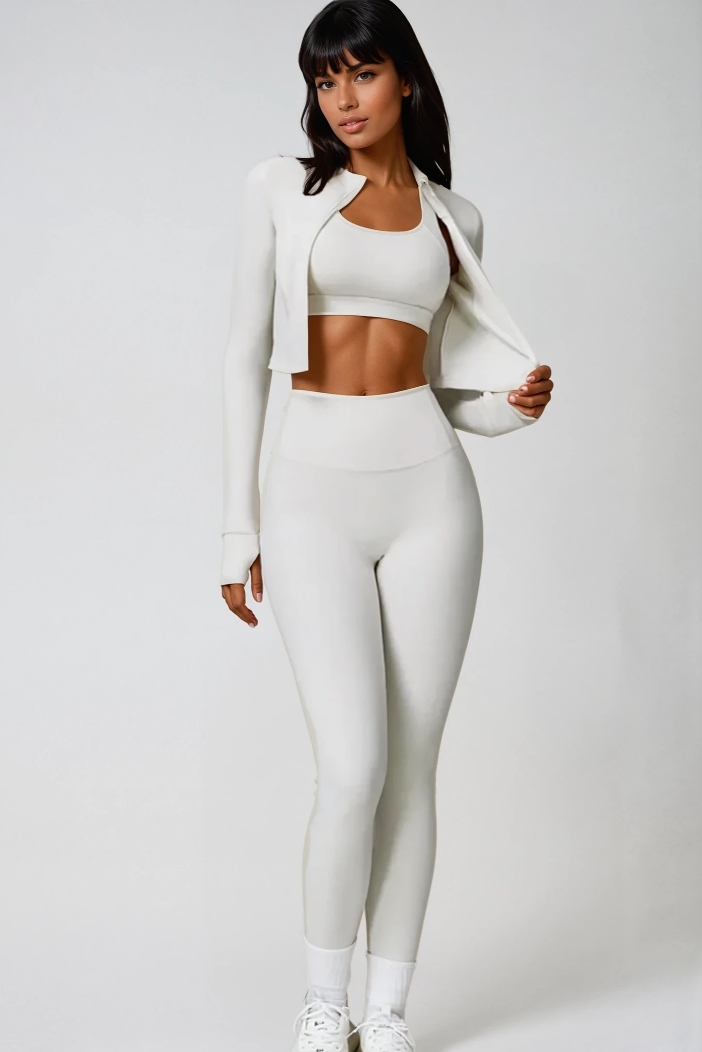 RUBIA Leggings Blanco