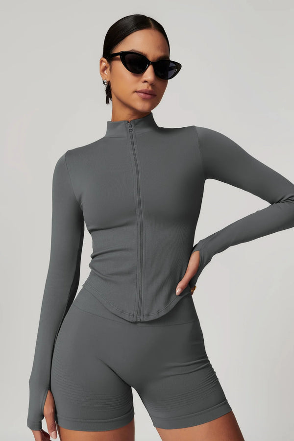 VALENCE Sculpt Jacket Éclipse Gray