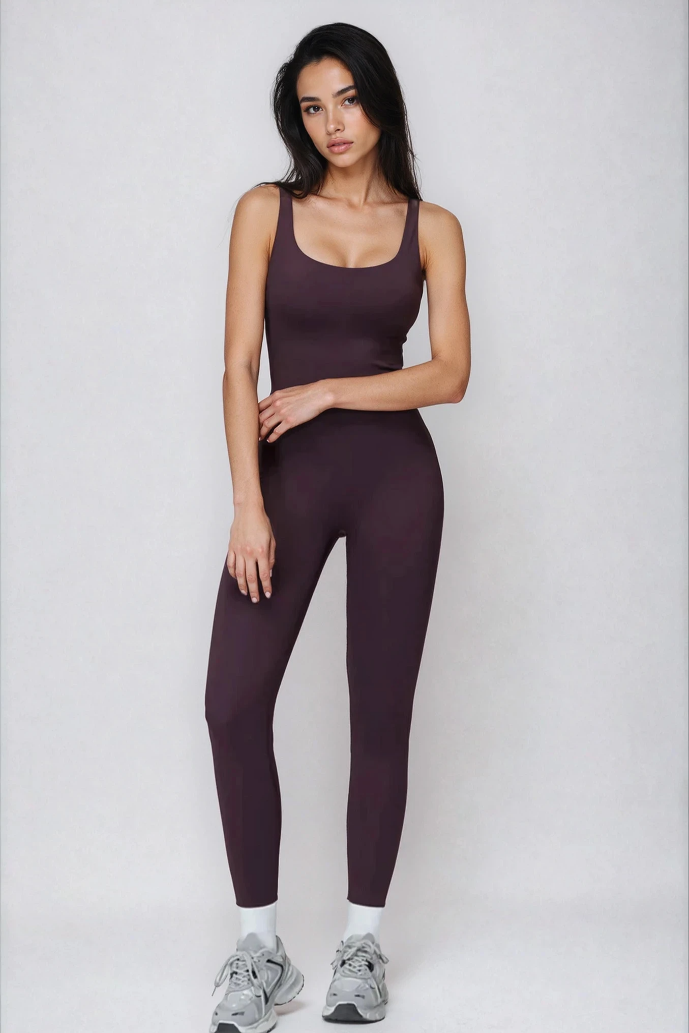 ALBA Jumpsuit Plum
