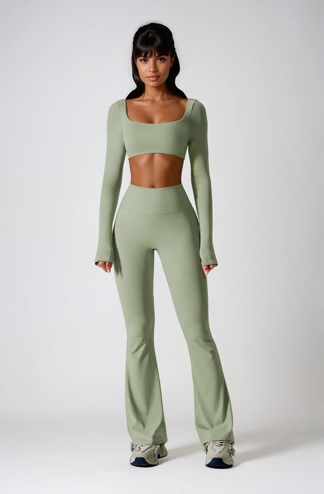 ALINÉ Flare Leggings Pistachio 