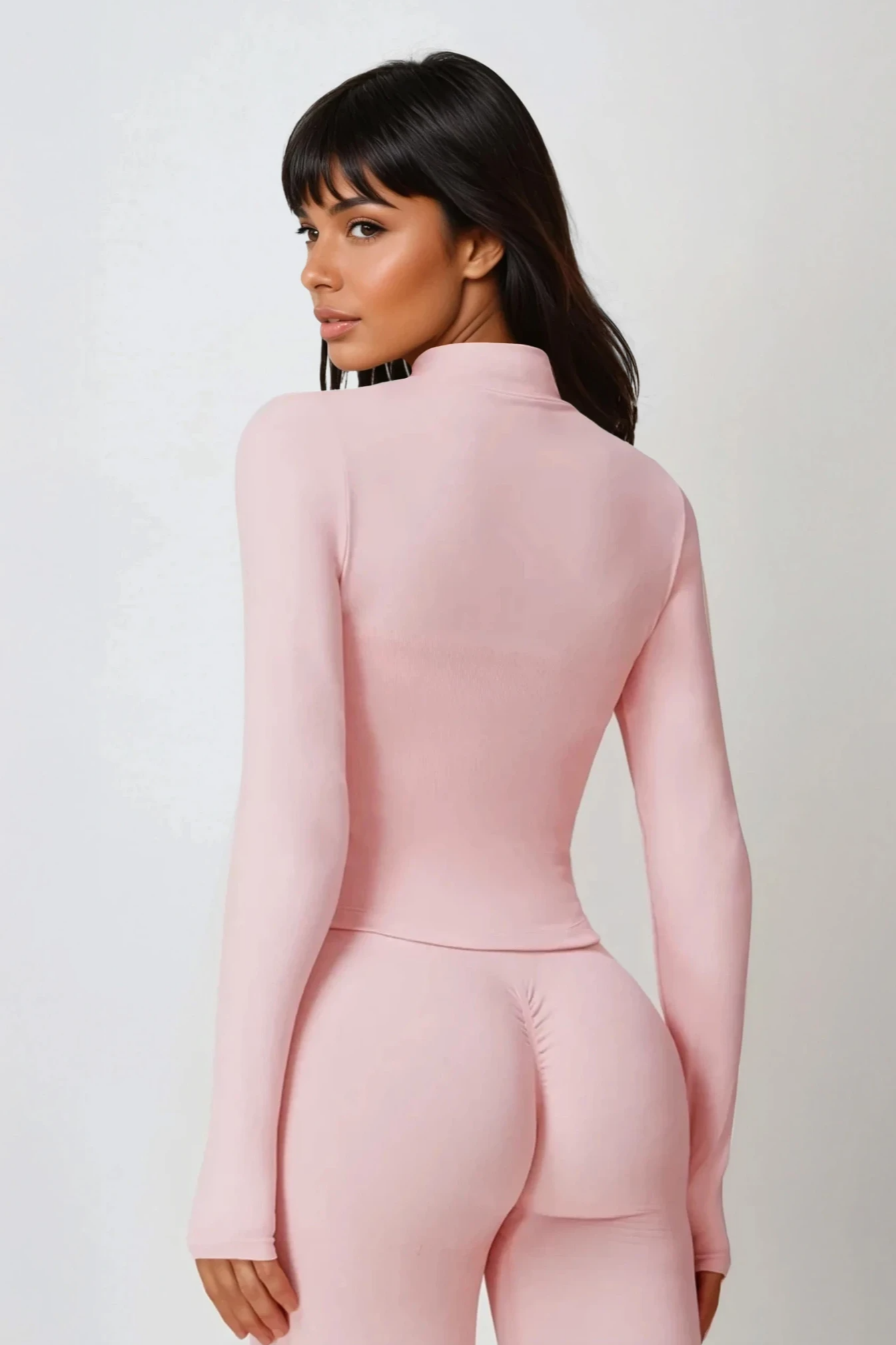 VALENCE Sculpt Jacket Blushe