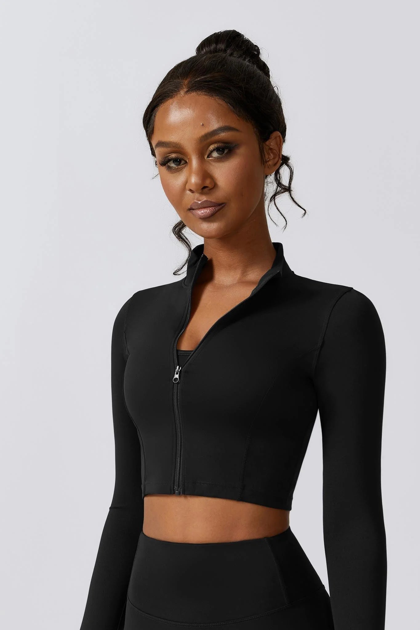 RUBIA Cropped Jacket Onyx